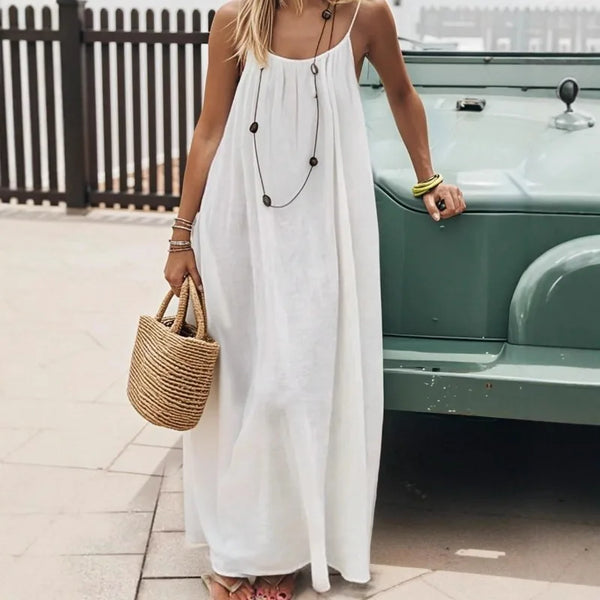 Open Back Maxi Dress