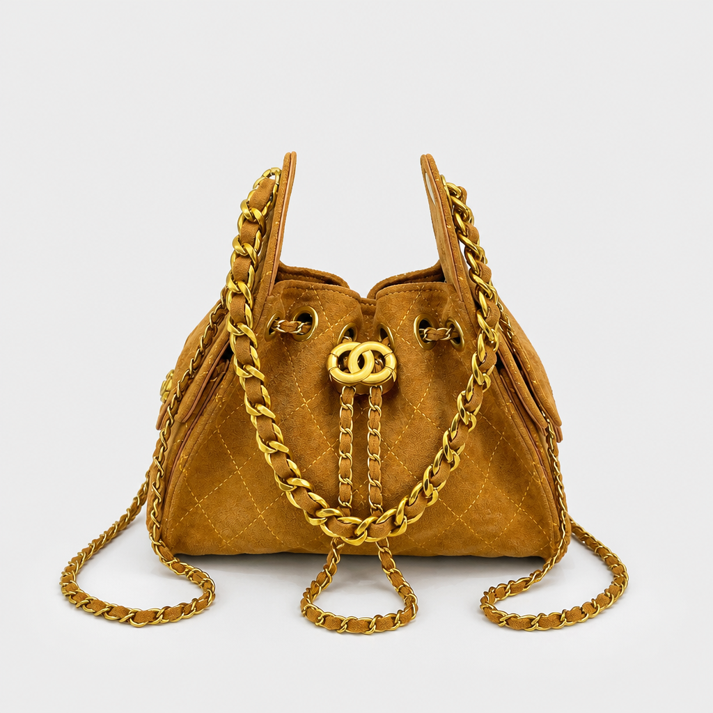 Women's Fashion Chain Bucket Shoulder Bag — view 8