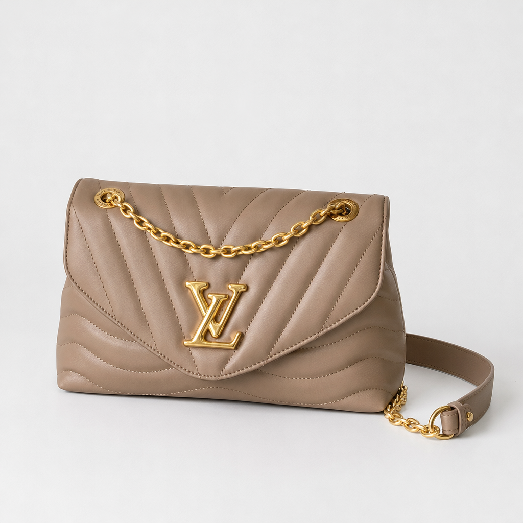 Quilted Chevron Flap Shoulder Bag — variant 003