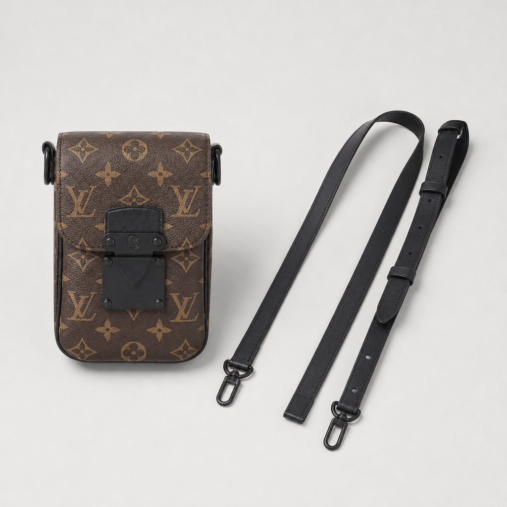 Vertical Zip Crossbody Bag — variant 001