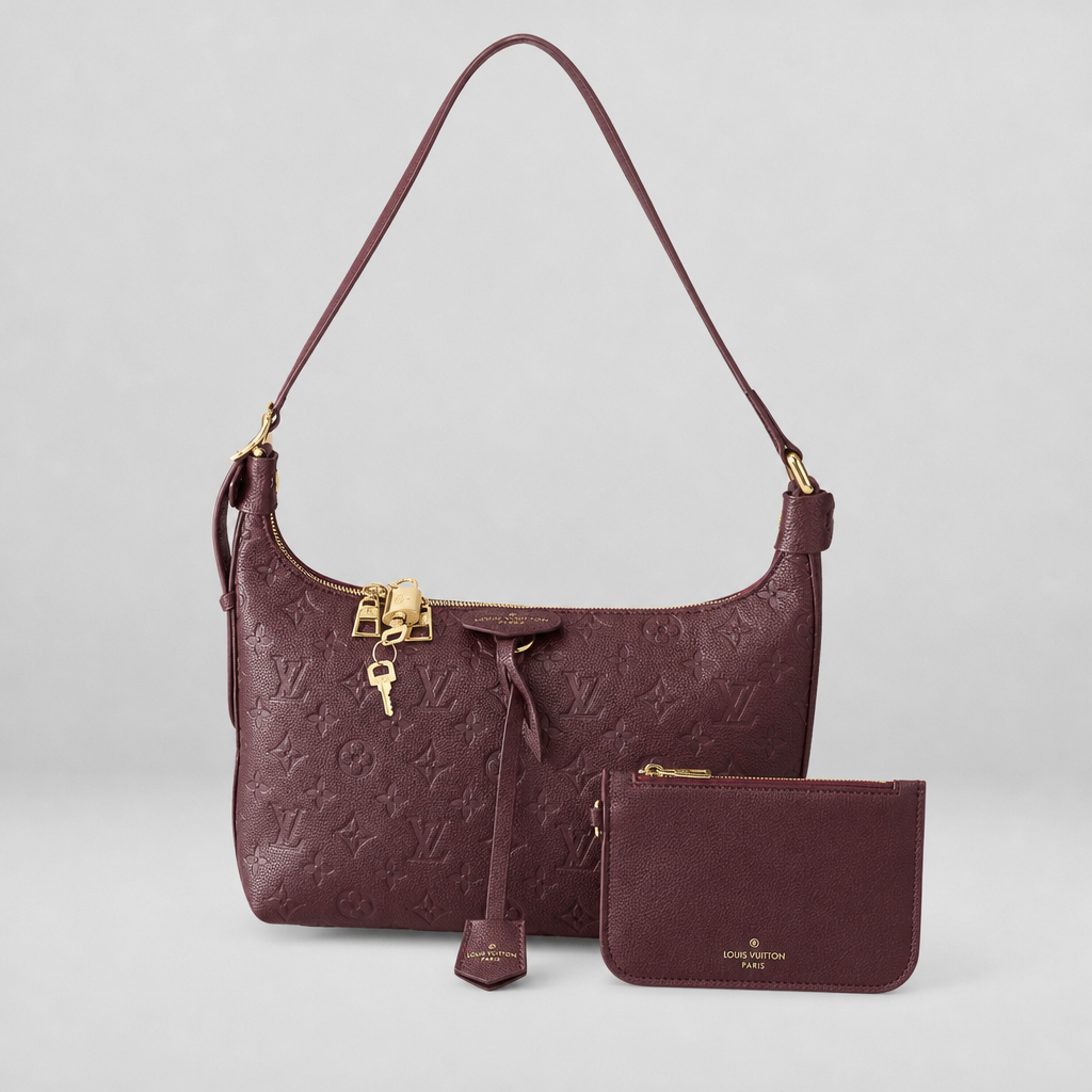 Monogram Shoulder Bag & Pouch Set — variant 002