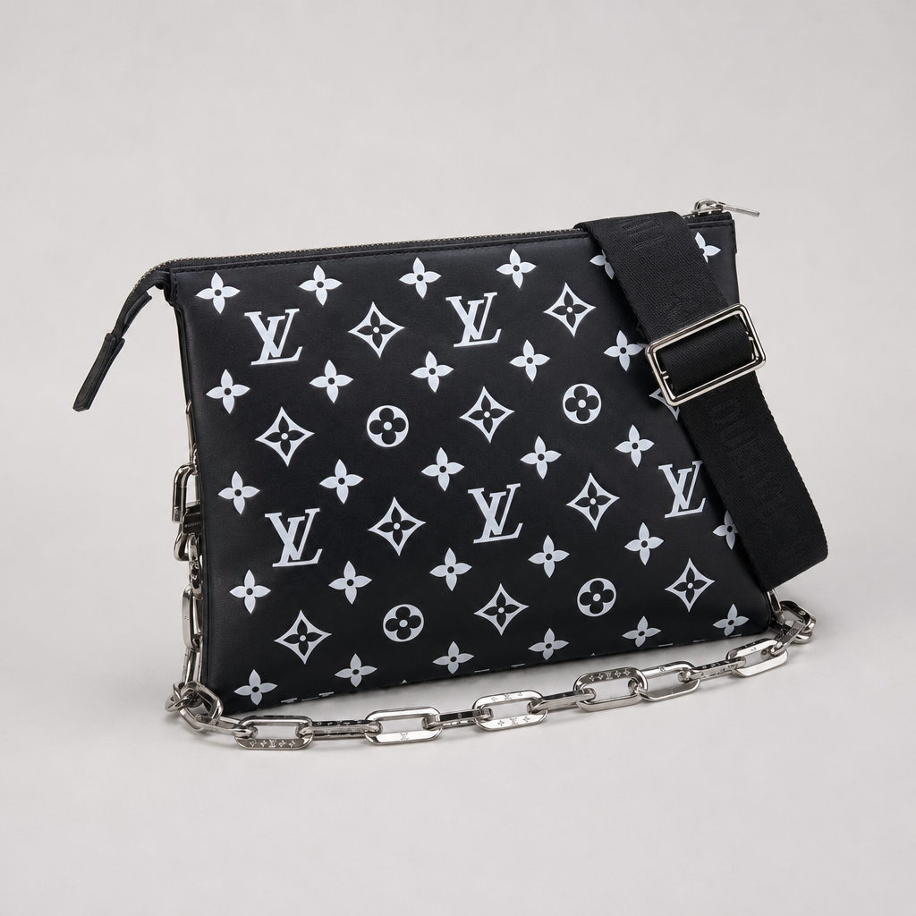 Zip Crossbody Bag with Chain Strap — variant 006