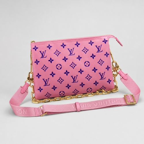 Zip Crossbody Bag with Chain Strap