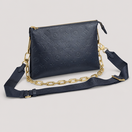 Zip Crossbody Bag with Chain Strap