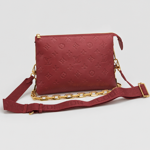Zip Crossbody Bag with Chain Strap
