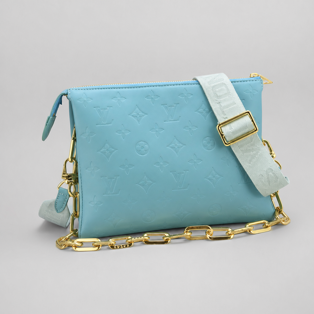 Zip Crossbody Bag with Chain Strap — variant 019