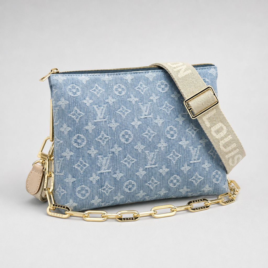 Zip Crossbody Bag with Chain Strap — variant 022