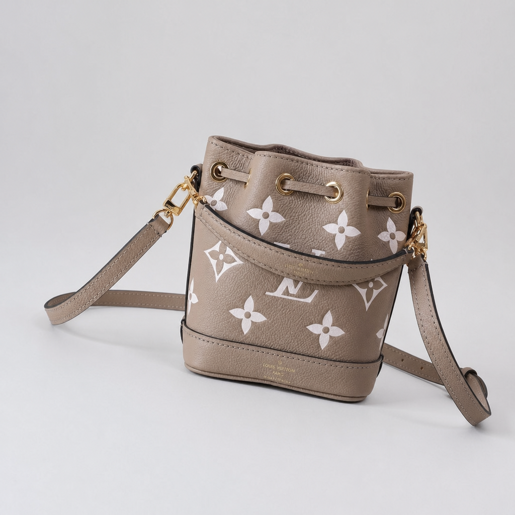 Monogram Drawstring Bucket Bag — variant 002