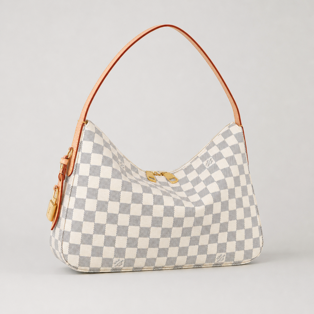 Slim-Strap Crescent Shoulder Bag — variant 008