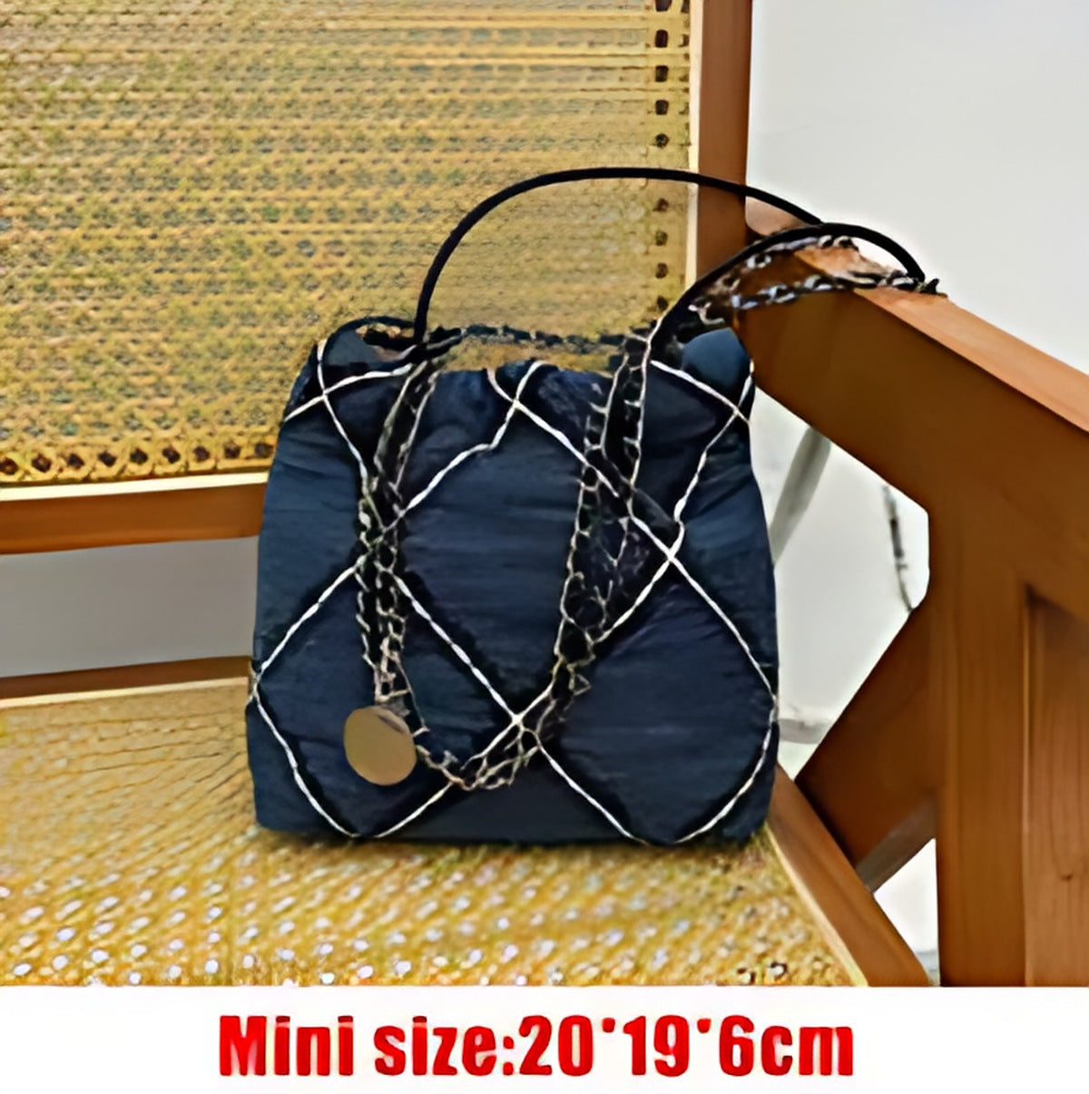 Designer Large Tote Bag Classic Denim Checked... From Handbagshow, &Price; | DHgate.Com