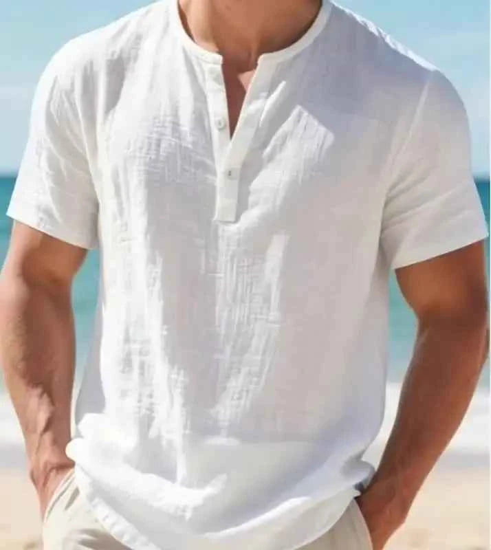 Men's Relaxed Henley Shirt