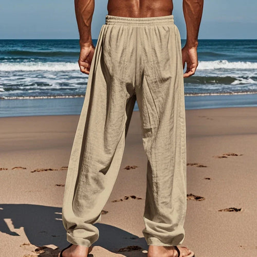 Relaxed Straight Leg Trousers