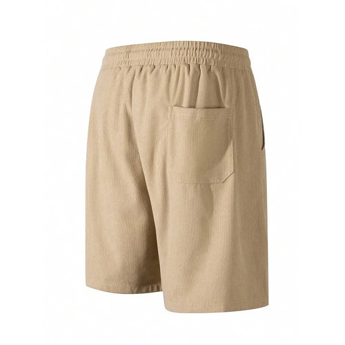 Corduroy Drawstring Shorts