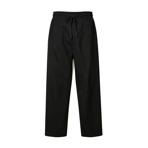 Relaxed Straight Leg Trousers