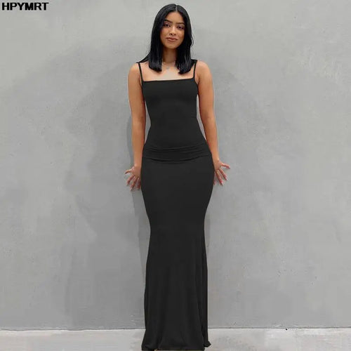 Ruched Mermaid Maxi Dress