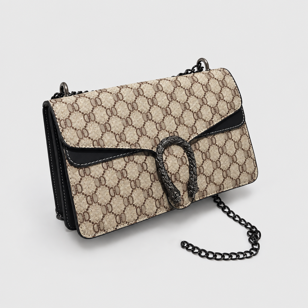 Retro Quilted Chain Crossbody Bag — view 8