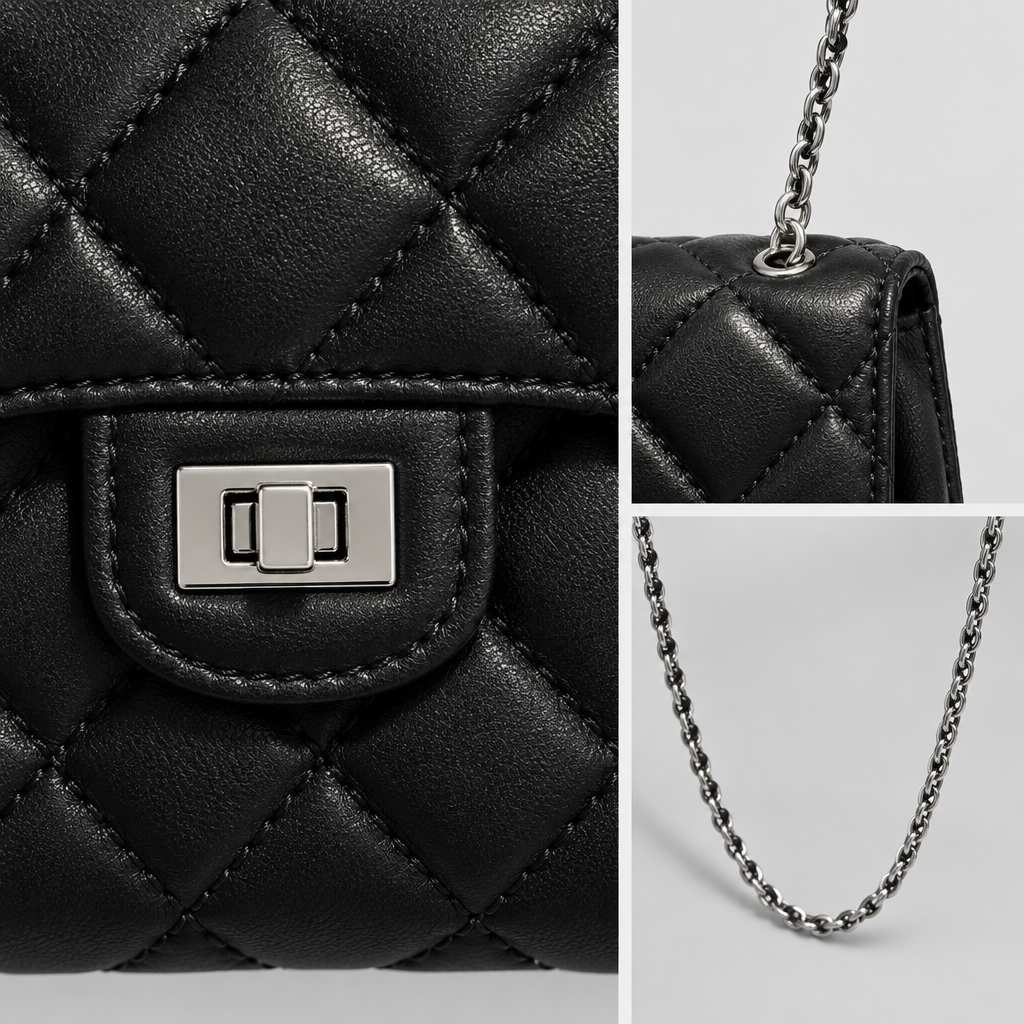 Women's Diamond Quilted Shoulder Bag — view 5
