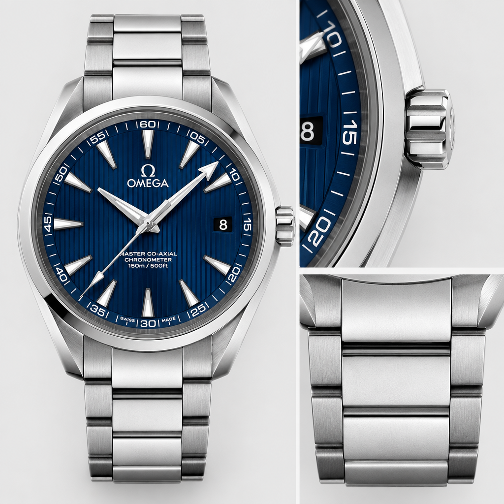 Arrow-Marker Round Date Watch — view 4