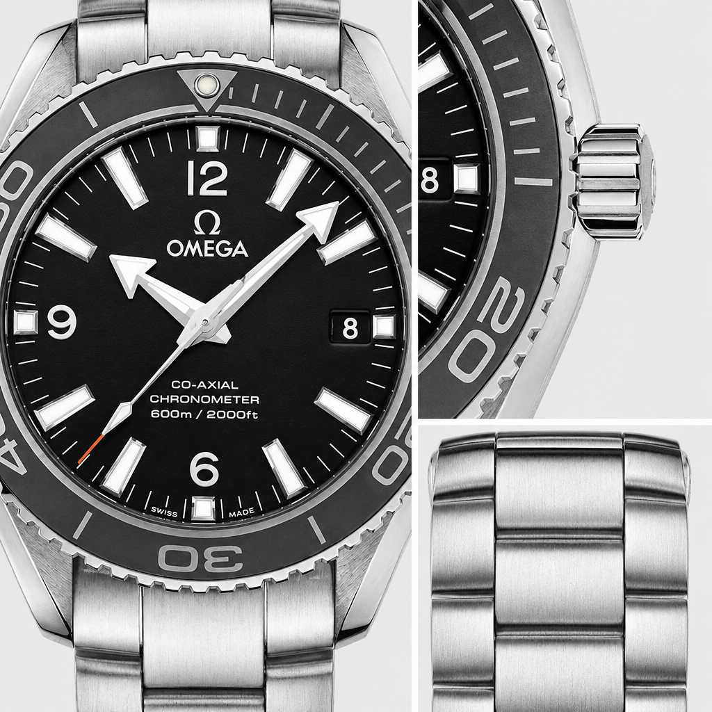 Numeral-Dial Bezel Strap Watch — view 4