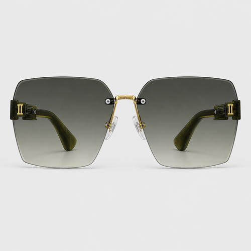 Oversized Square Gradient Sunglasses