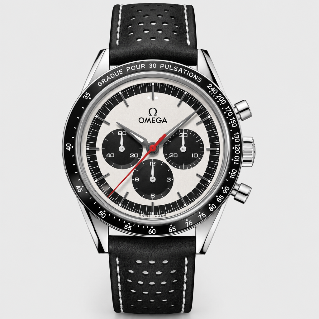 Polished Three-Register Chronograph — view 2