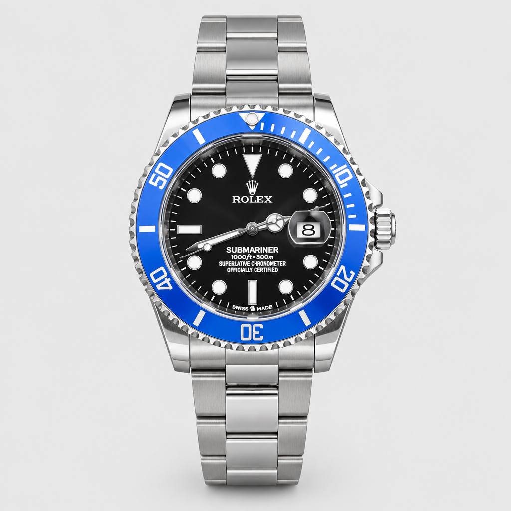 Bold-Color Round Bezel Watch — view 2