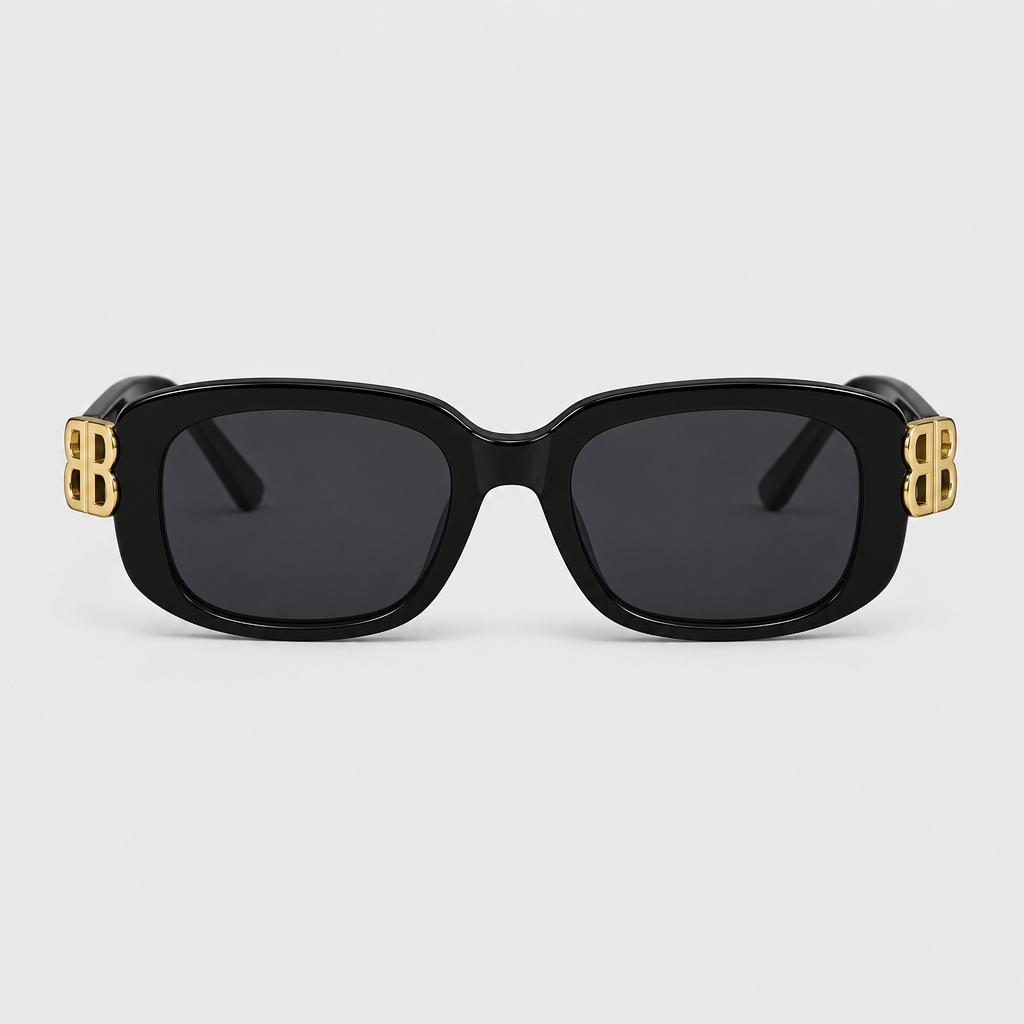 Double-B Rectangular Sunglasses — view 2