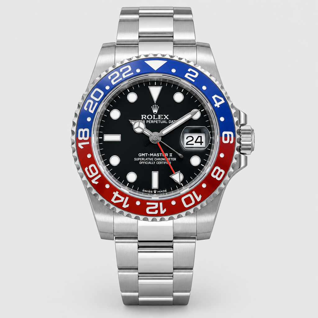 Two-Color-Bezel Bracelet Watch — view 2