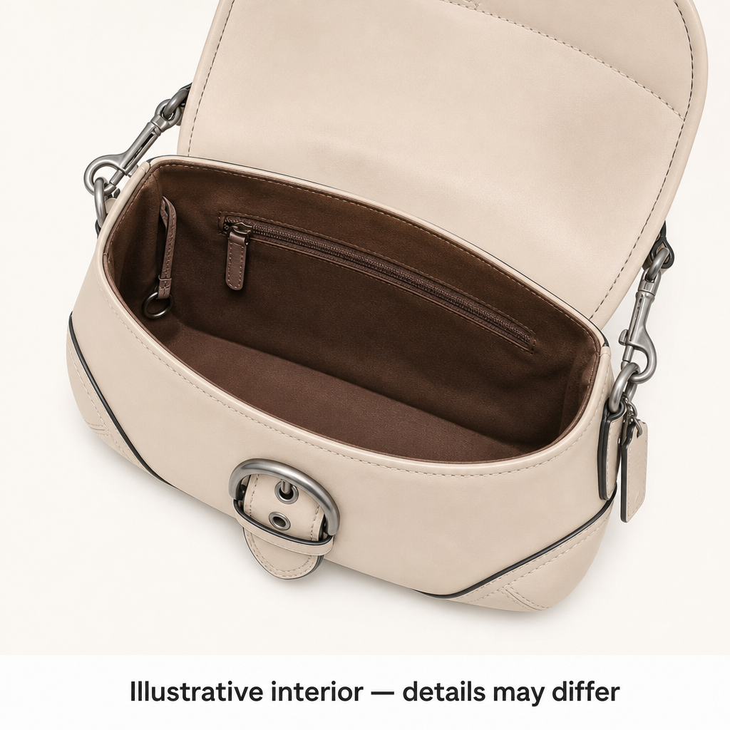 Illustrative interior — details may differ