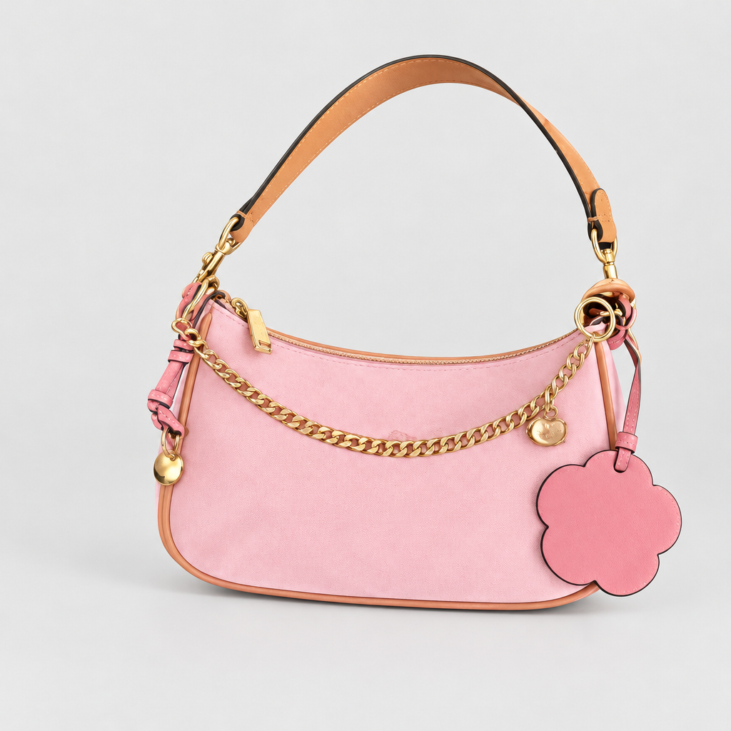 Charm Trim Crescent Hobo Bag — view 1