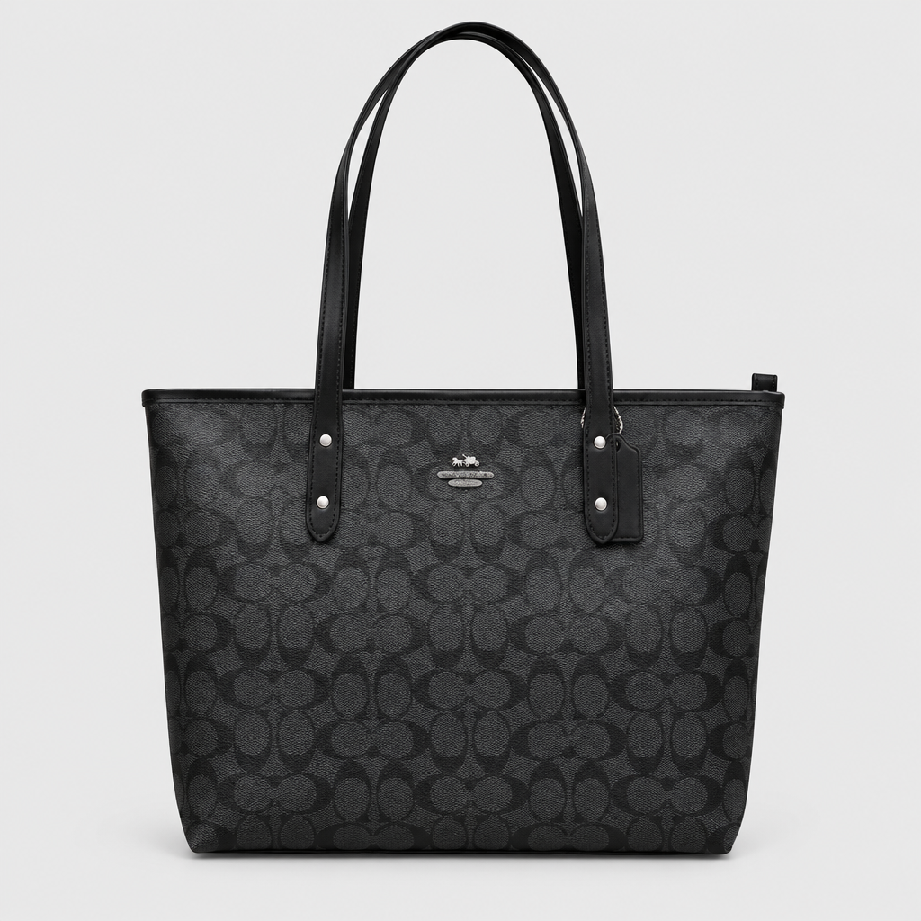 Structured Hanging Tag Tote — view 6