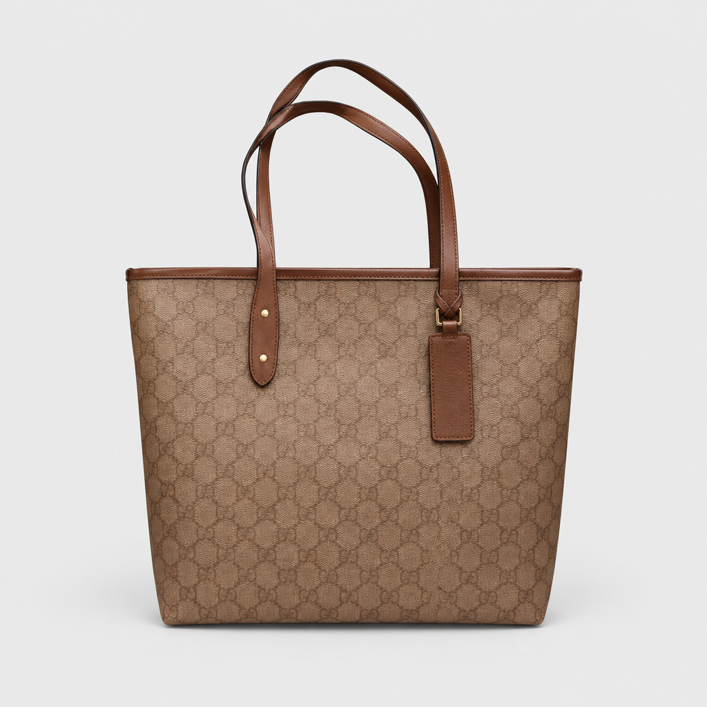 Structured Hanging Tag Tote — view 7