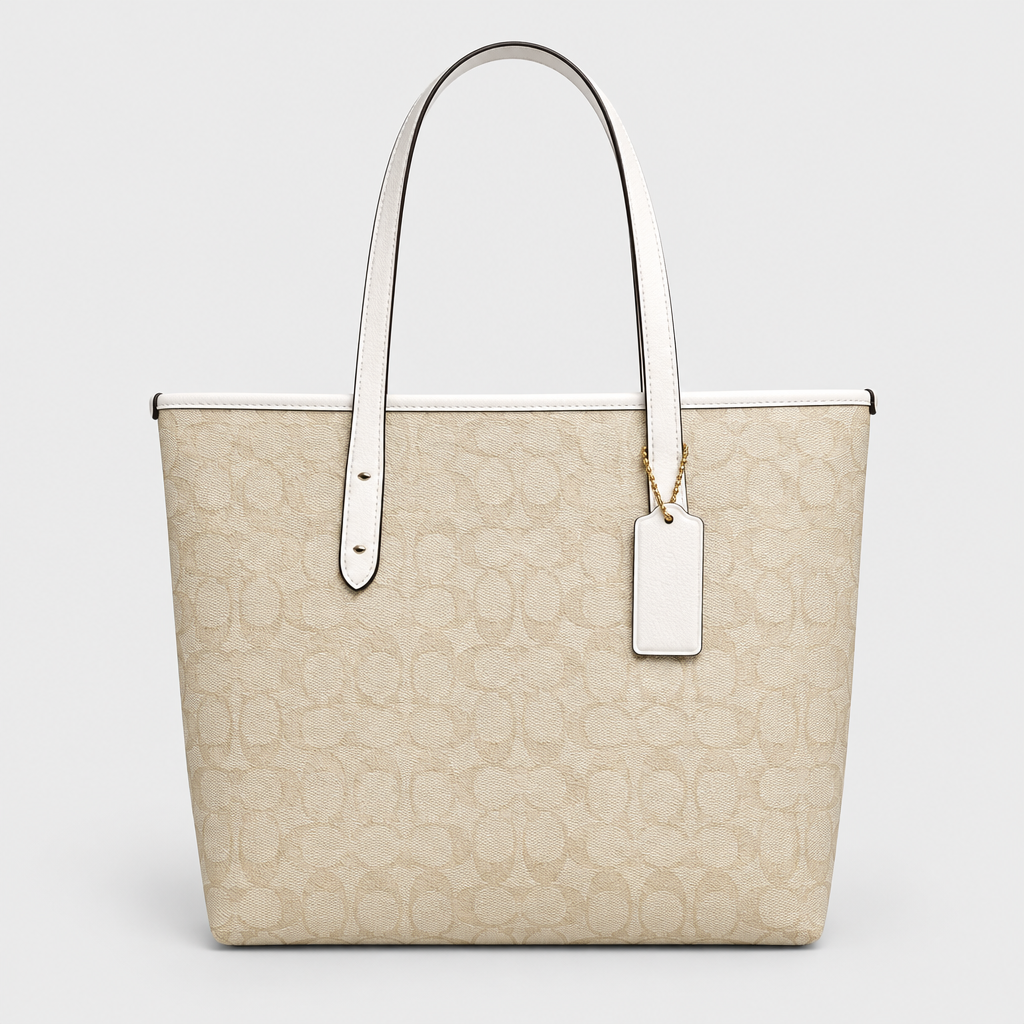 Structured Hanging Tag Tote — view 8