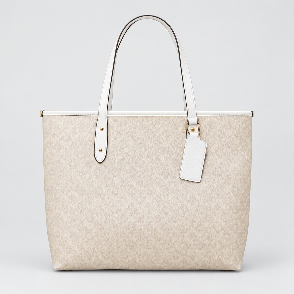 Structured Hanging Tag Tote — view 10