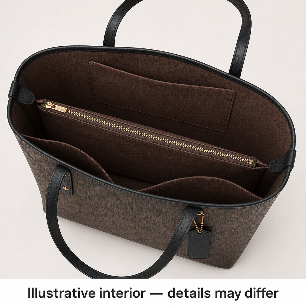 Illustrative interior — details may differ