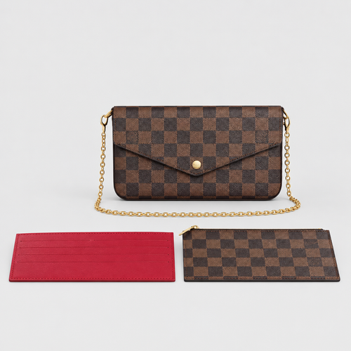 Envelope Chain Strap Clutch