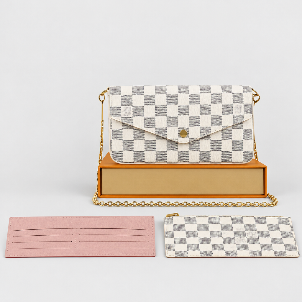 Envelope Chain Strap Clutch — view 8