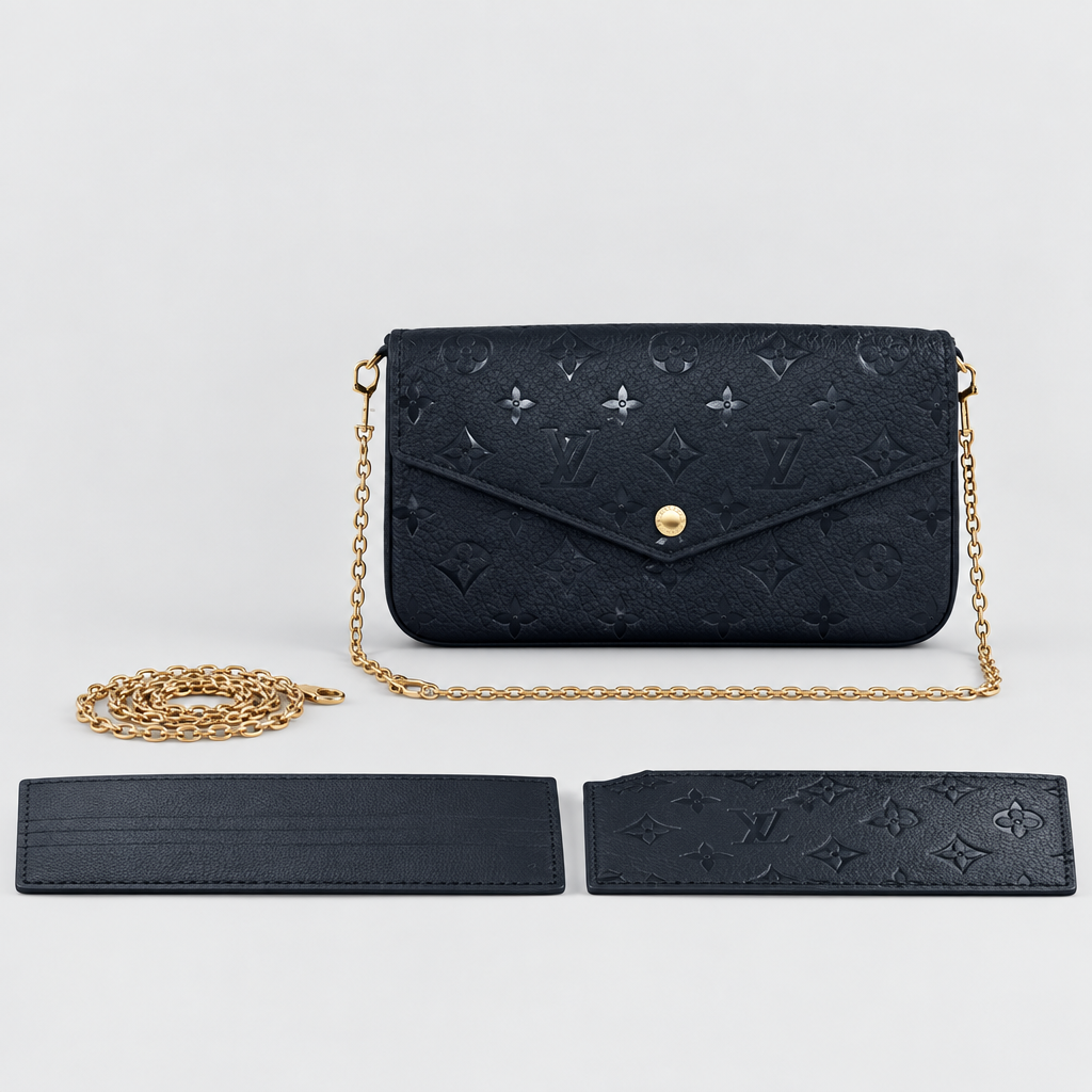 Envelope Chain Strap Clutch — view 9