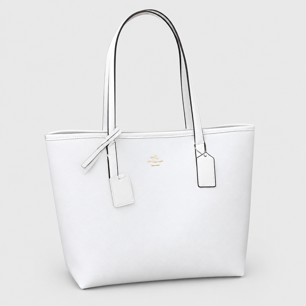 Monogram Trim Tote Bag — view 8