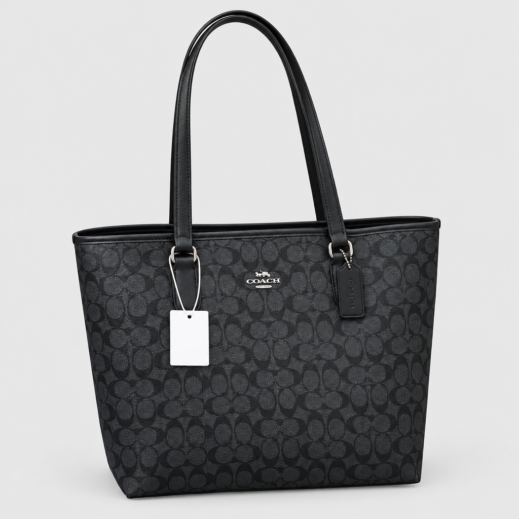 Monogram Trim Tote Bag — view 10