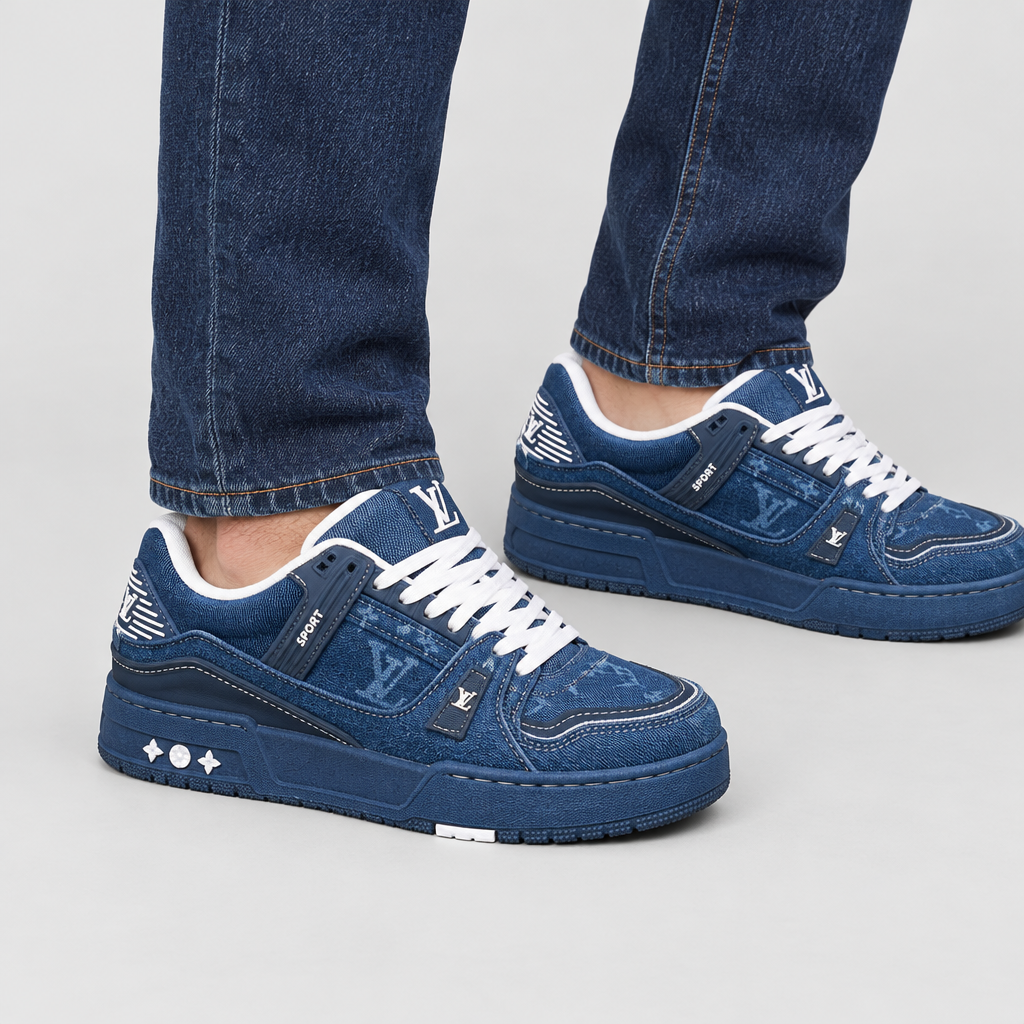 Men's Graphic Platform Sneakers — view 3