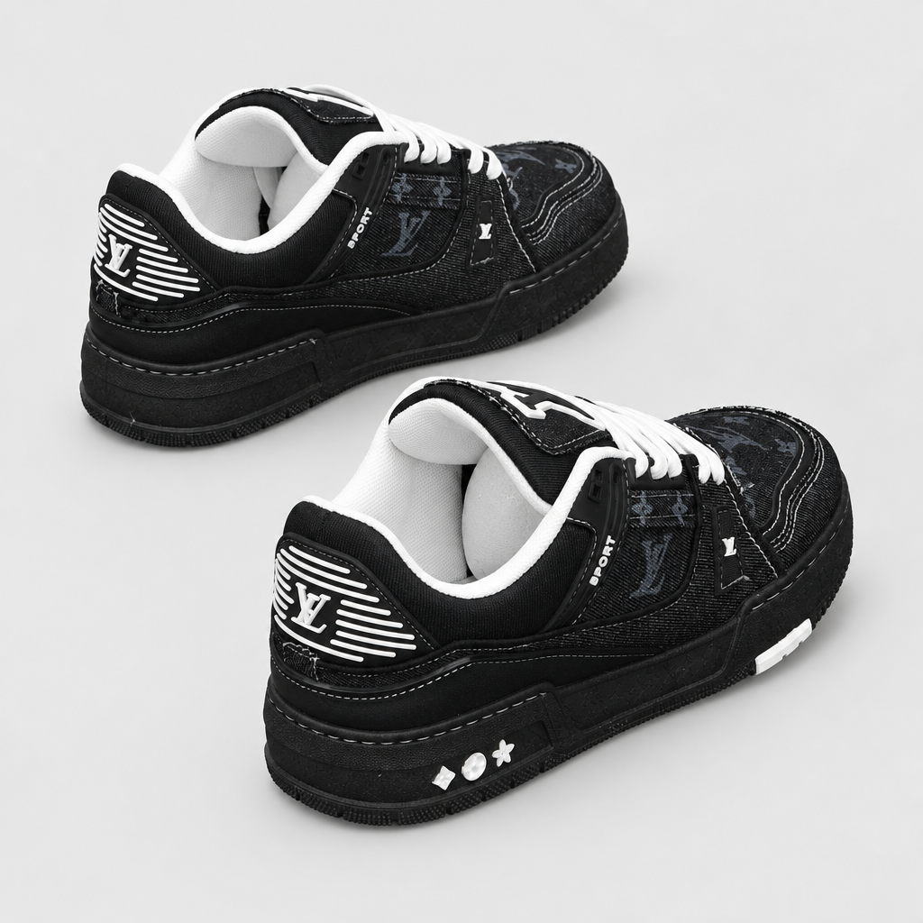 Men's Graphic Platform Sneakers — view 10