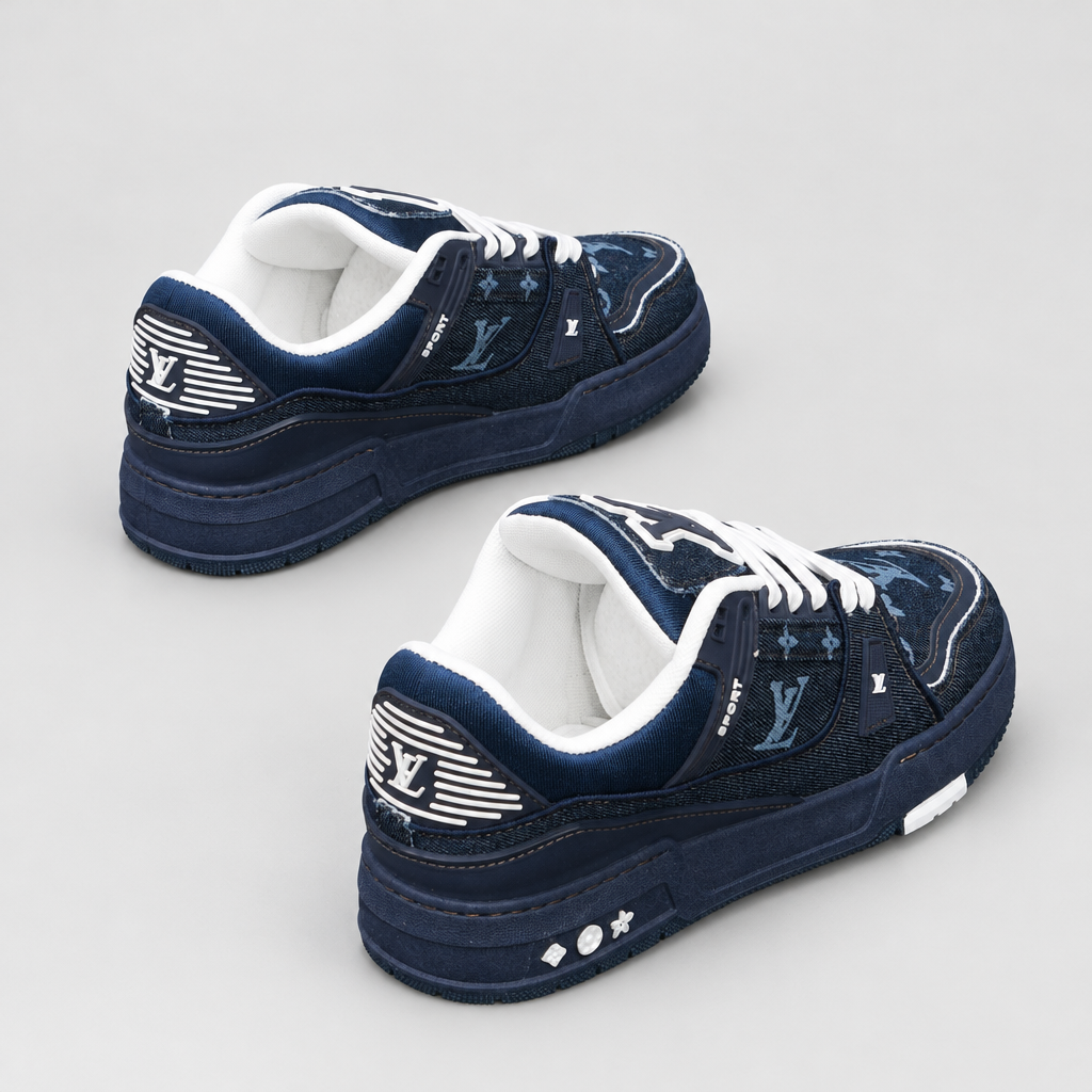Men's Graphic Platform Sneakers — view 11