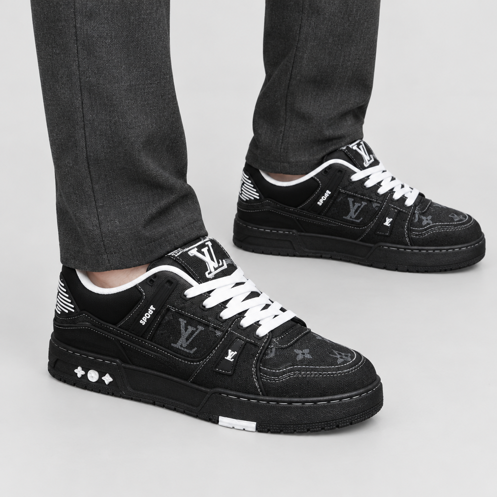 Men's Graphic Platform Sneakers — view 2