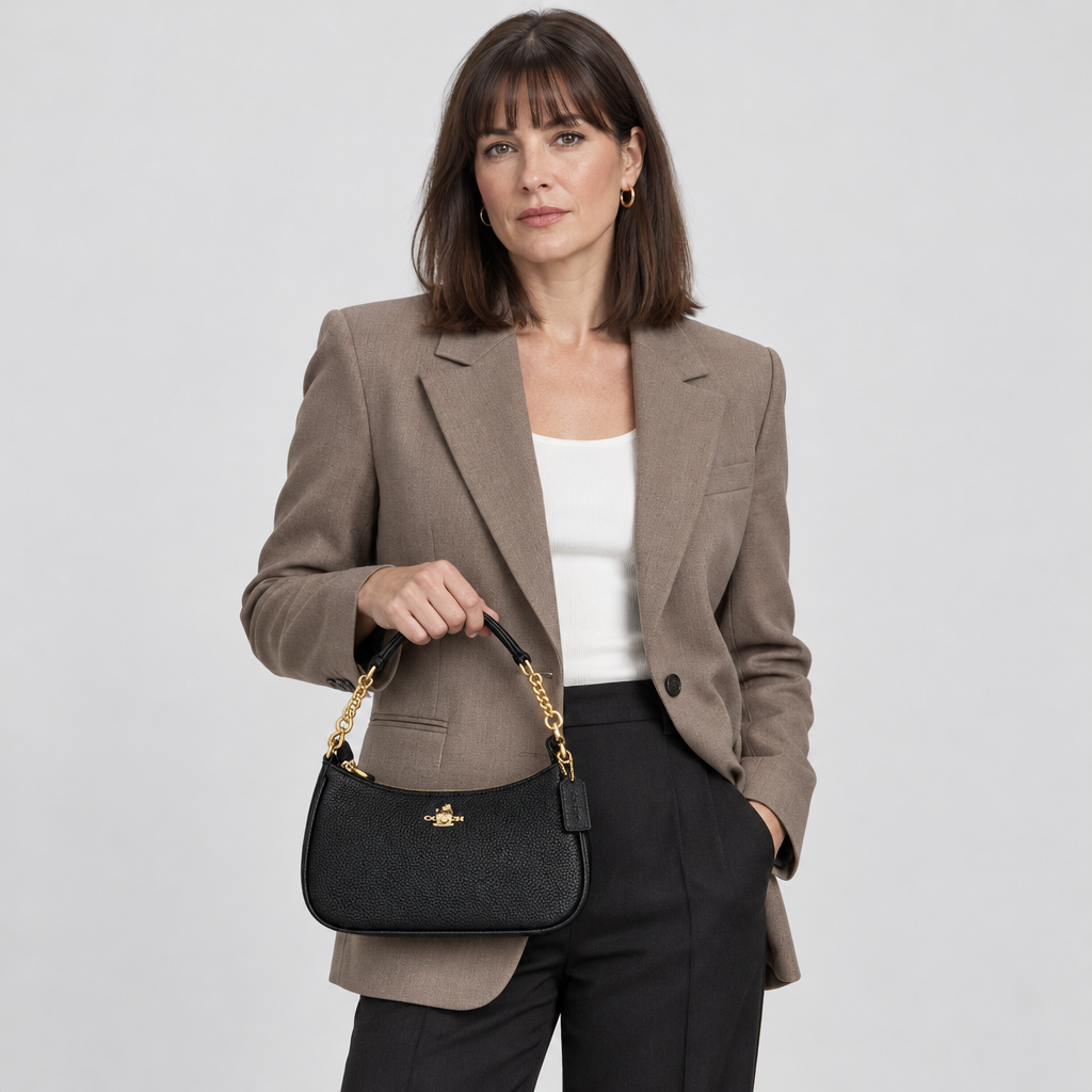 Crescent Chain Shoulder Bag — view 3