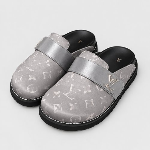 Unisex Patterned Clog Mules