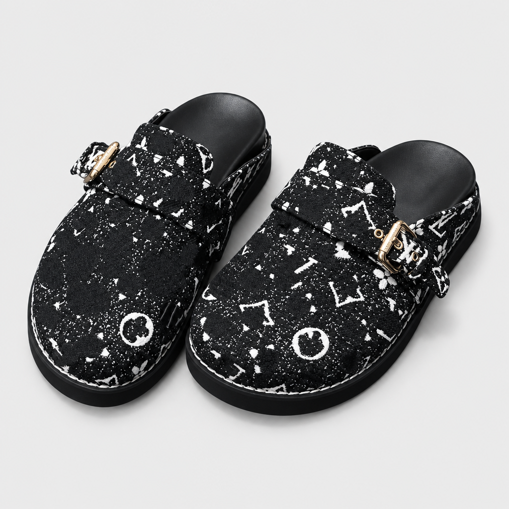Unisex Patterned Clog Mules — view 10