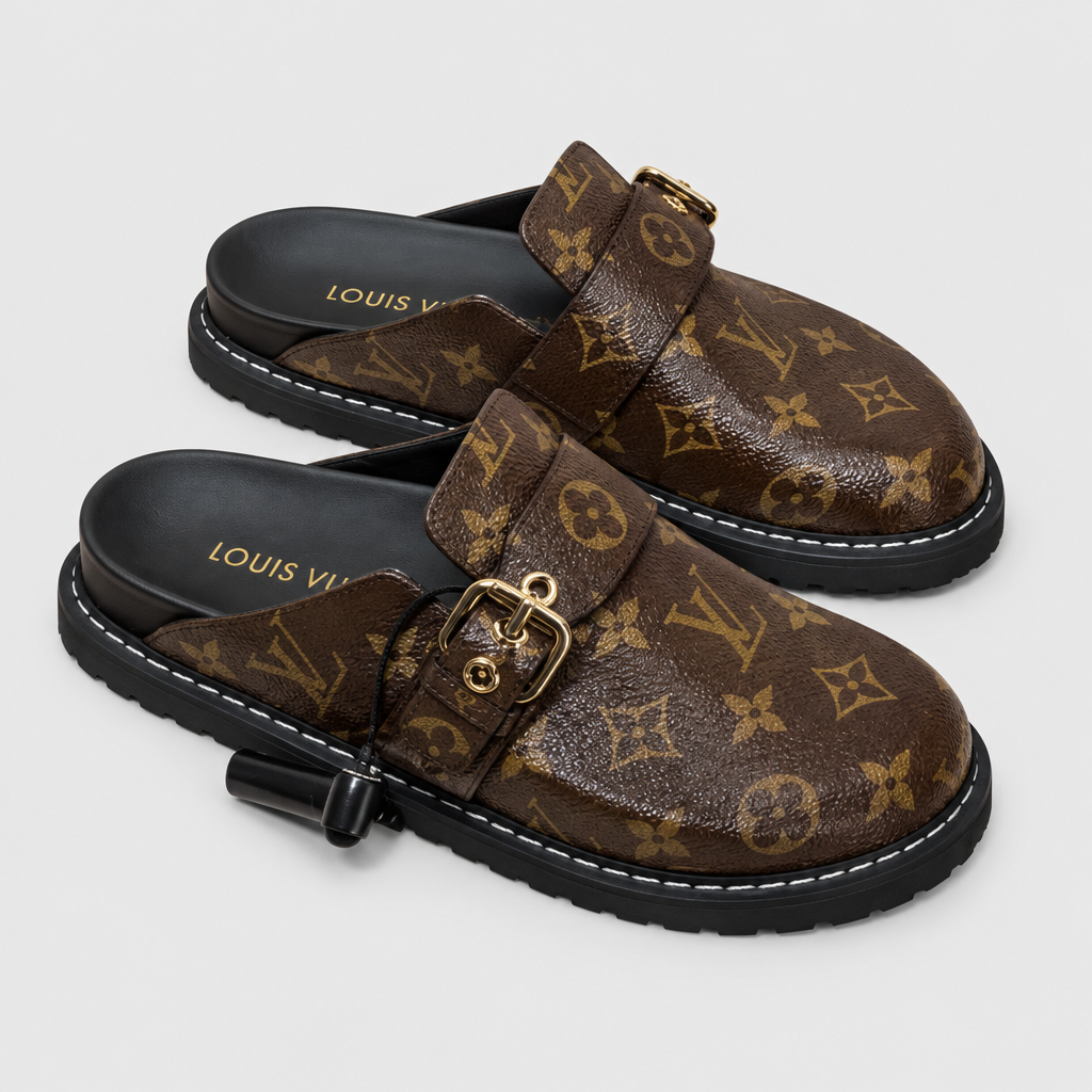 Unisex Patterned Clog Mules — view 11
