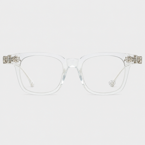 Square Cross-Detail Eyeglass Frames