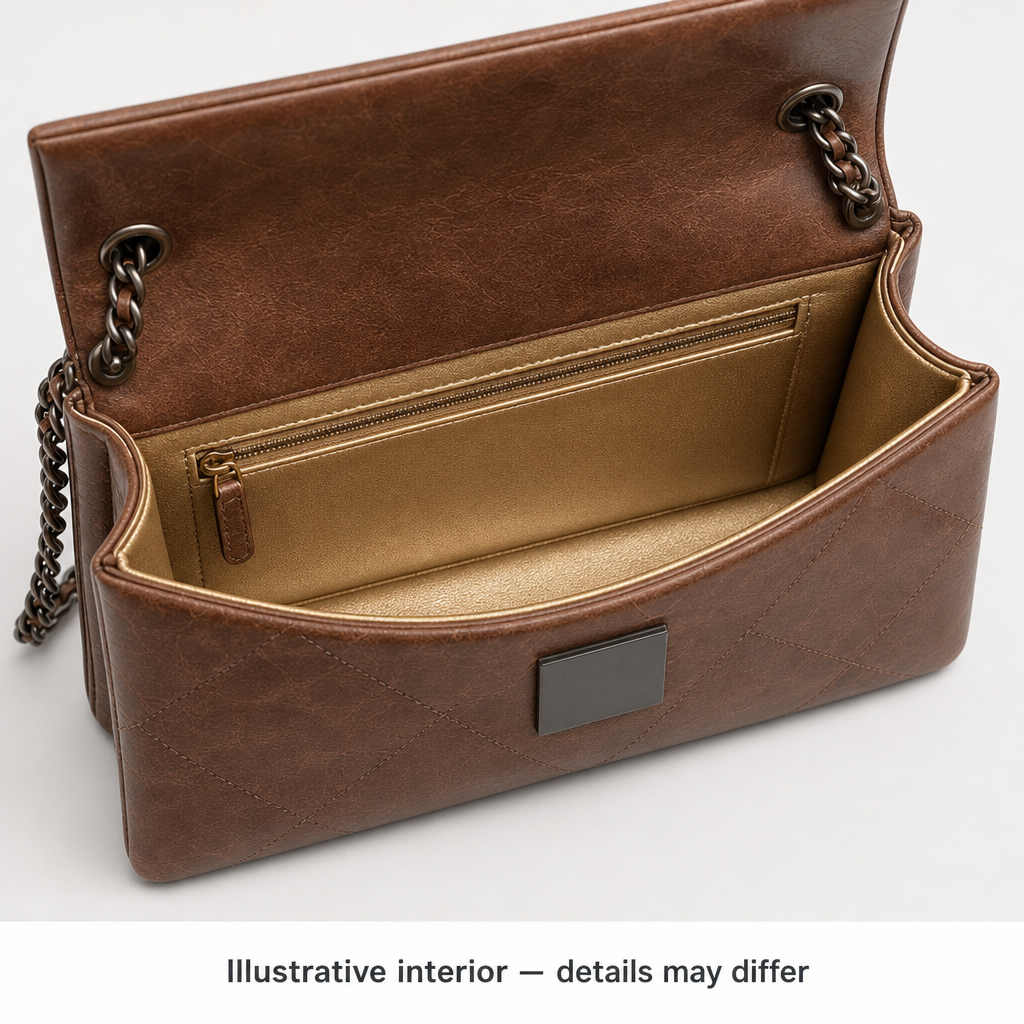 Illustrative interior — details may differ
